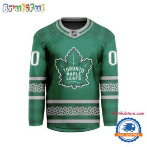NHL Toronto Maple Leafs For St.Patrick’s Day Limited New Hockey Jersey