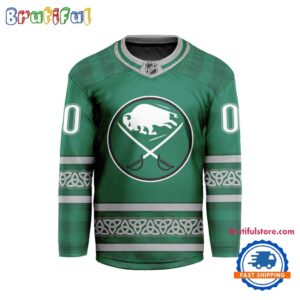 NHL Buffalo Sabres For St.Patrick’s Day Limited New Hockey Jersey