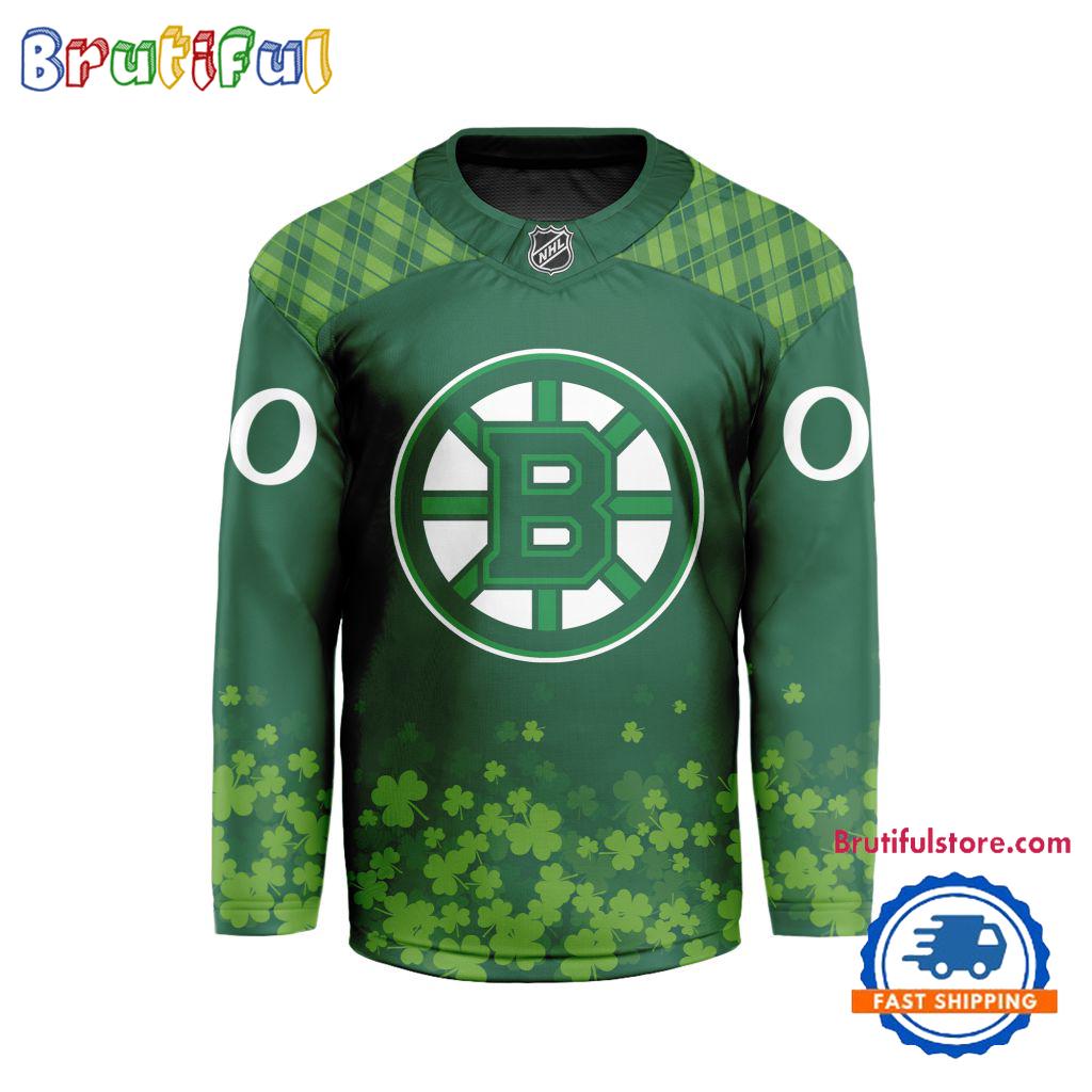 NHL Boston Bruins St.Patrick’s Day New Design Hockey Jersey, NHL Patricks Day Jersey NHL Boston Bruins St.Patrick’s Day New Design Hockey Jersey, NHL Patricks Day Jersey
