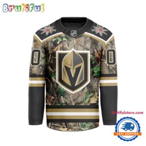 NHL Vegas Golden Knights Special Realtree Camo Hunting Hockey Jersey