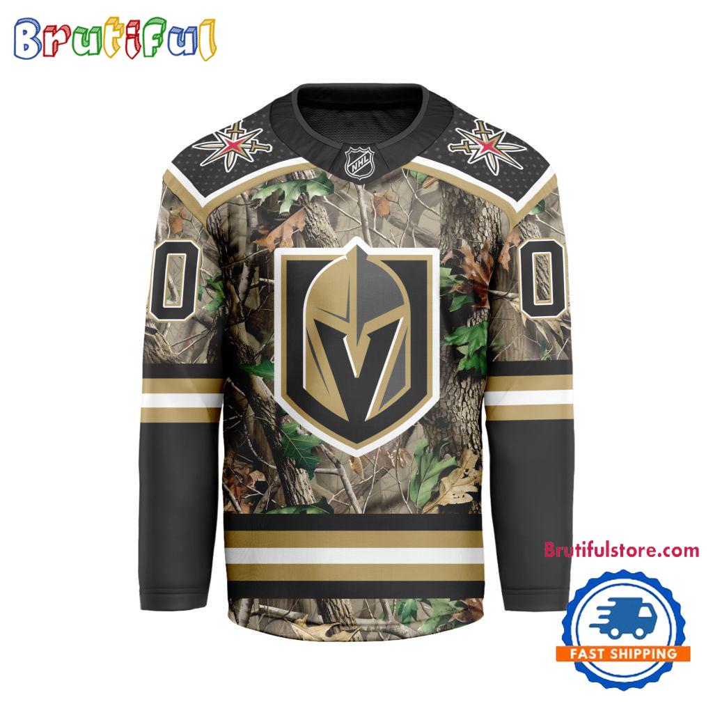 NHL Vegas Golden Knights Special Realtree Camo Hunting Hockey Jersey NHL Vegas Golden Knights Special Realtree Camo Hunting Hockey Jersey