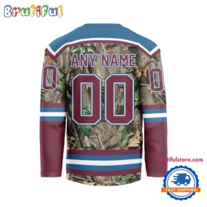 NHL Colorado Avalanche Special Realtree Camo Hunting Hockey Jersey 1 nhl colorado avalanche special realtree camo hunting hockey jersey7079.jpg
