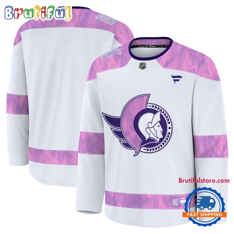 NHL Ottawa Senators 2024 Hockey Fights Cancer Practice Jersey Shirt NHL Ottawa Senators 2024 Hockey Fights Cancer Practice Jersey Shirt