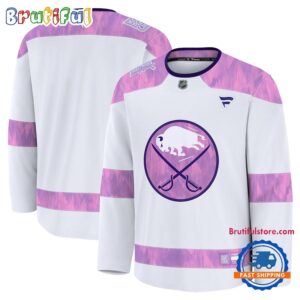 NHL Buffalo Sabres 2024 Hockey Fights Cancer Practice Jersey Shirt