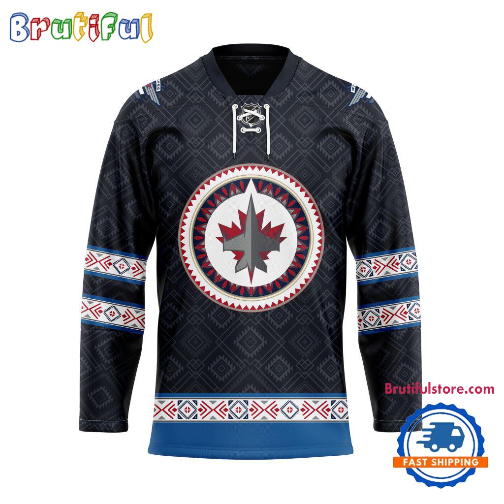NHL Winnipeg Jets Personalized Native American Hockey Jersey NHL Winnipeg Jets Personalized Native American Hockey Jersey
