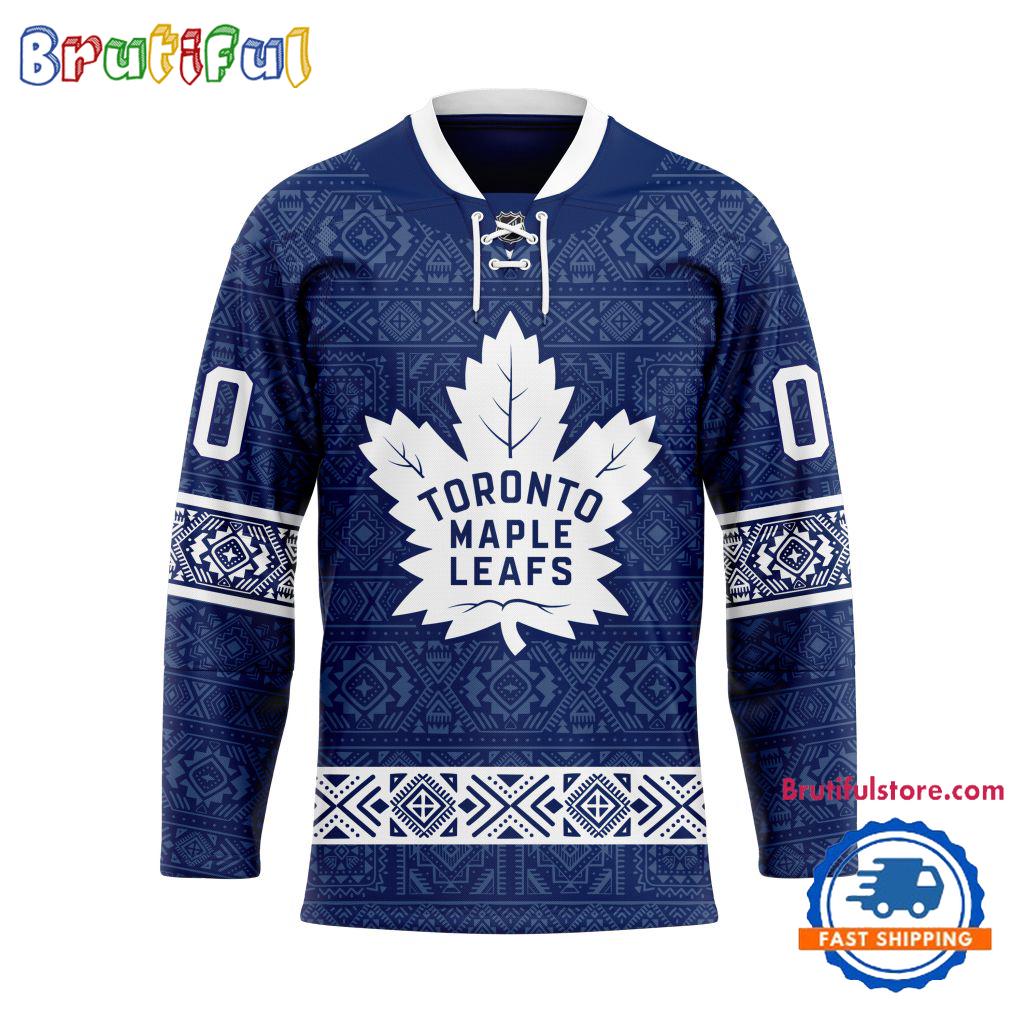NHL Toronto Maple Leafs Personalized Native American Hockey Jersey NHL Toronto Maple Leafs Personalized Native American Hockey Jersey