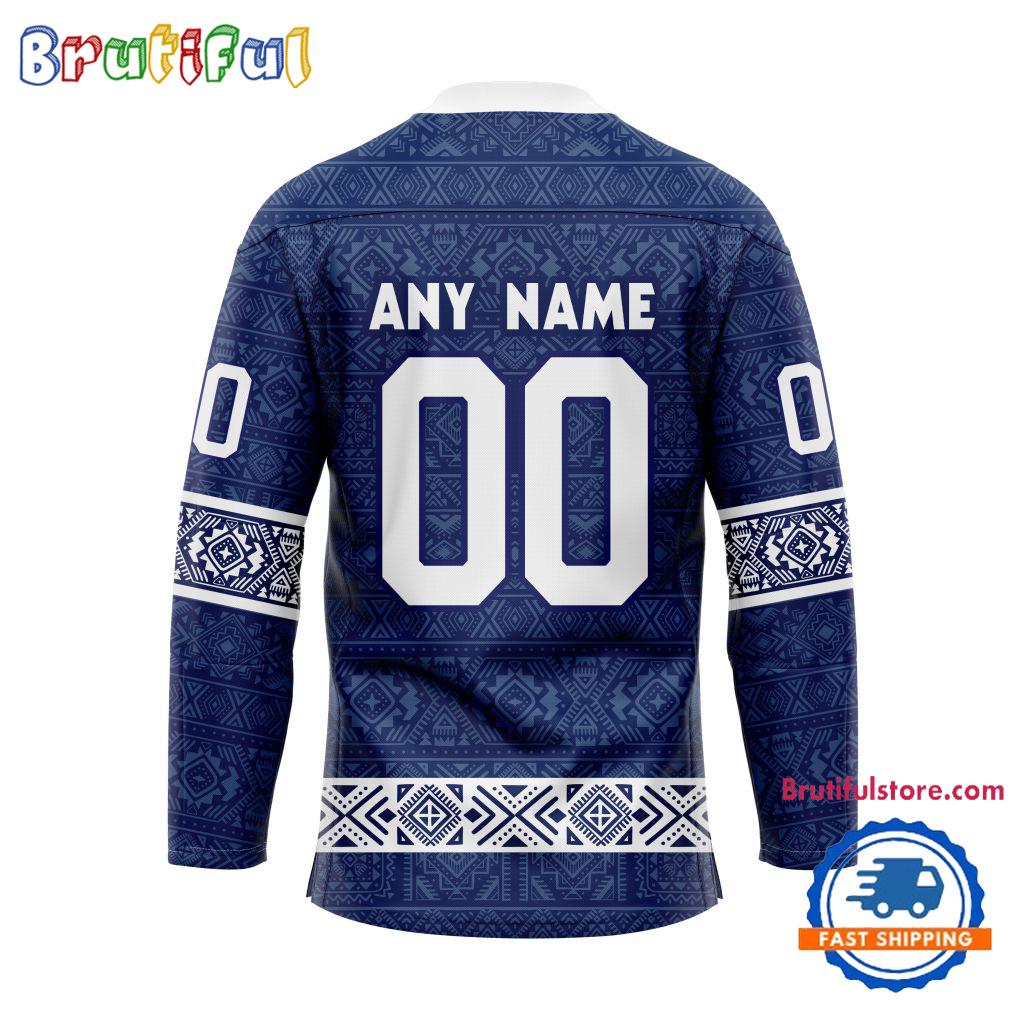 NHL Toronto Maple Leafs Personalized Native American Hockey Jersey NHL Toronto Maple Leafs Personalized Native American Hockey Jersey