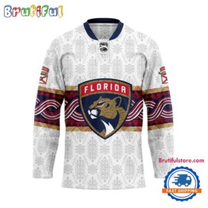 NHL Florida Panthers Personalized Native American Hockey Jersey