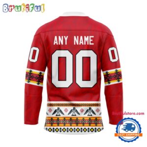 nhl chicago blackhawks personalized native american hockey jersey5223.jpg