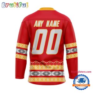 nhl calgary flames personalized native american hockey jersey4538.jpg