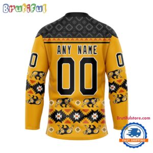nhl boston bruins personalized native american hockey jersey9498.jpg
