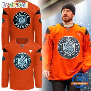 NHL Seattle Kraken Indigenous Peoples Night Limited Edition Hockey Jersey