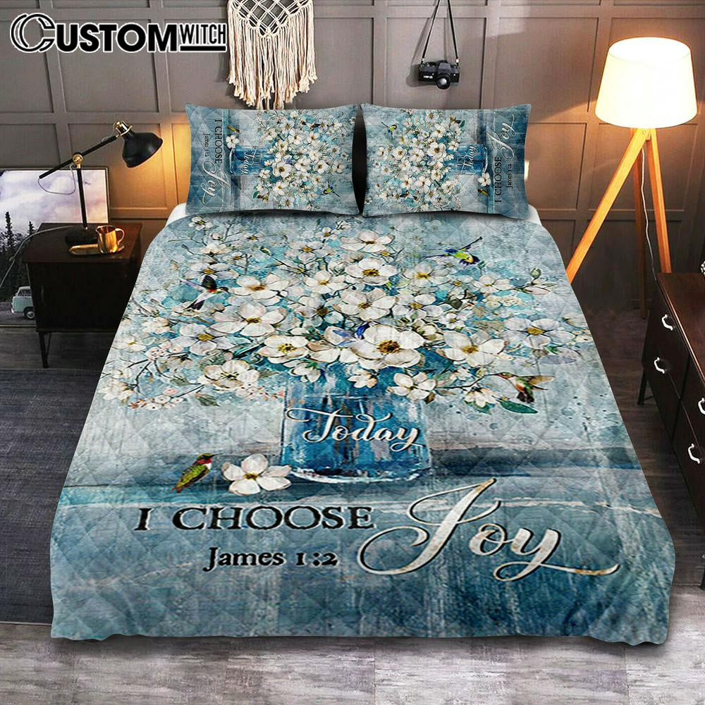 Jasmine Flower Blue Vase Hummingbird Today I Choose Joy Quilt Bedding Set Quilt Bedding Set Bedroom – Christian Quilt Bedding Set Prints Jasmine Flower Blue Vase Hummingbird Today I Choose Joy Quilt Bedding Set Quilt Bedding Set Bedroom – Christian Quilt Bedding Set Prints