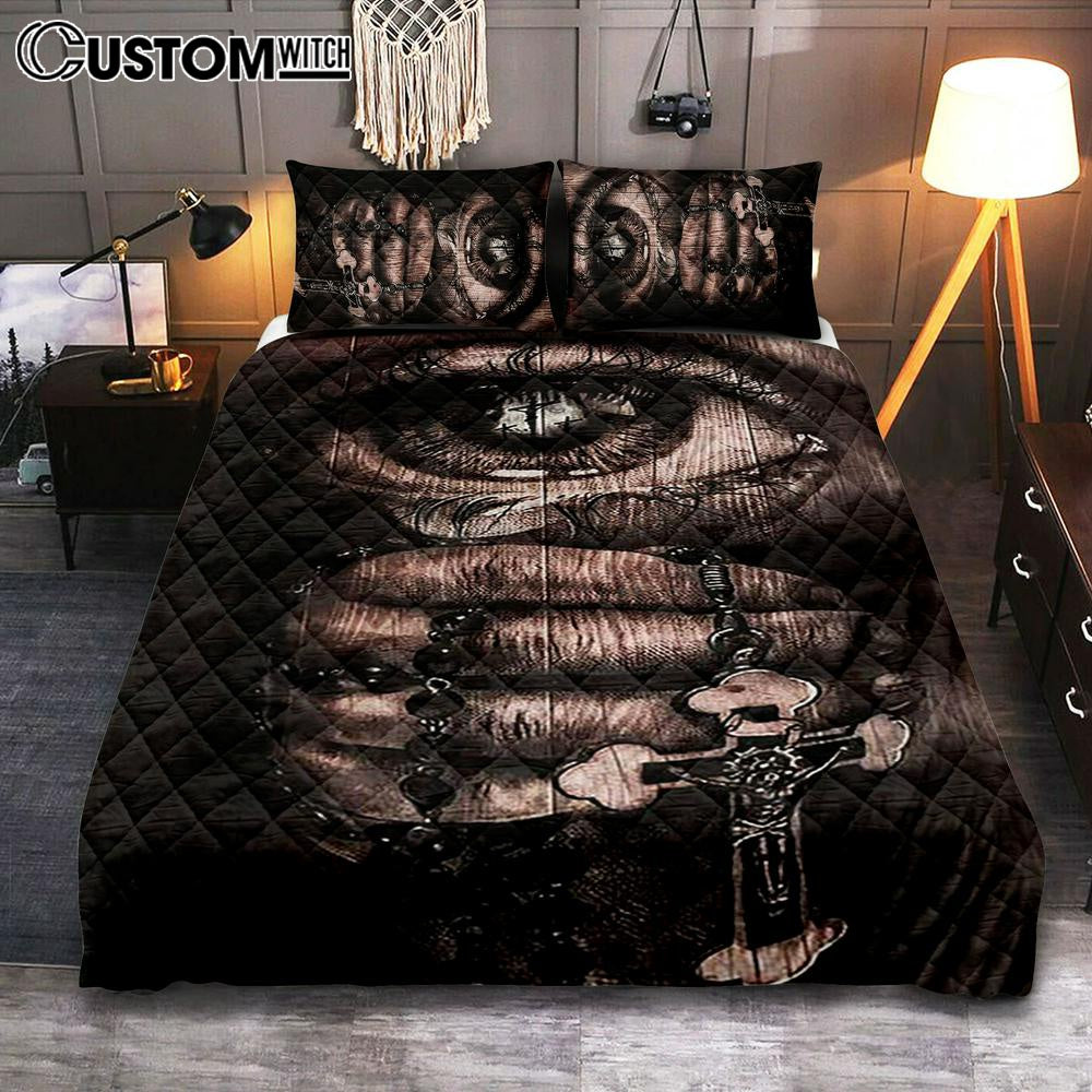 Stunning Eyes Jesus Calls Pray For Healing Cross Quilt Bedding Set Print – Inspirational Quilt Bedding Set Art – Christian Bedroom Home Decor Stunning Eyes Jesus Calls Pray For Healing Cross Quilt Bedding Set Print – Inspirational Quilt Bedding Set Art – Christian Bedroom Home Decor