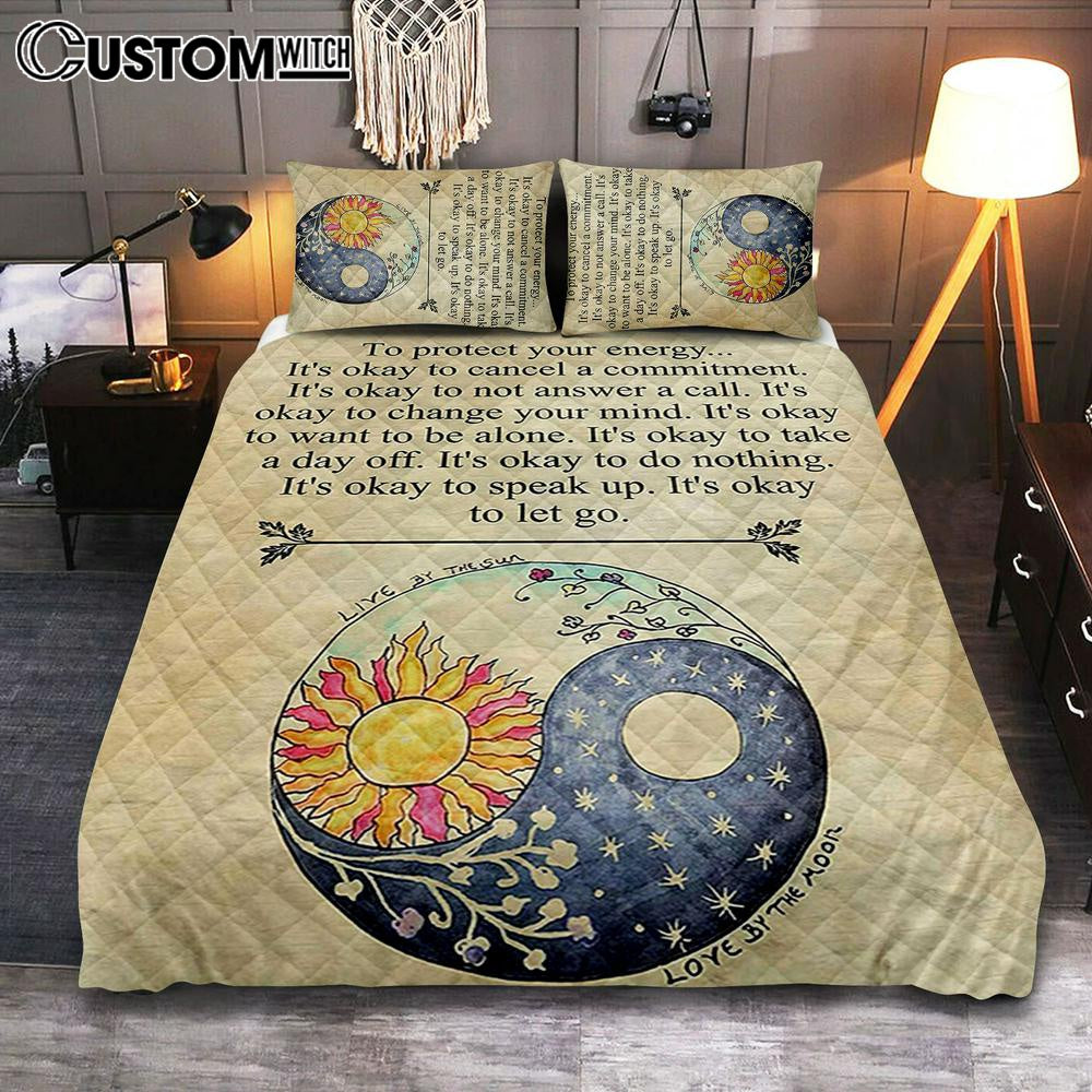 Protect Yourself- Live & Love Quilt Bedding Set Bedroom – Live By The Sun Love By The Moon – Christian Quilt Bedding Set Bedroom Decor Protect Yourself- Live & Love Quilt Bedding Set Bedroom – Live By The Sun Love By The Moon – Christian Quilt Bedding Set Bedroom Decor