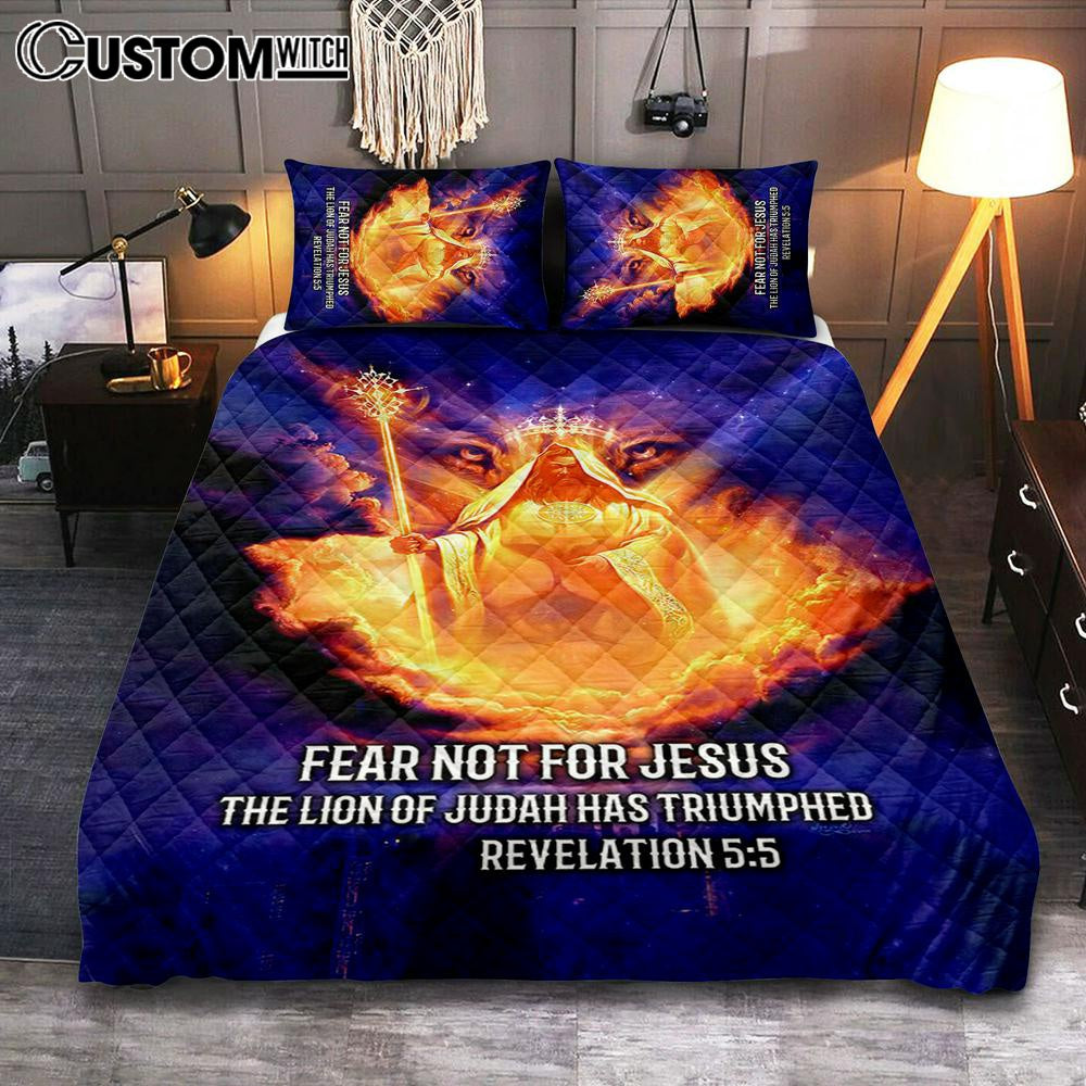 Lion Of Judah Fear Not For Jesus Quilt Bedding Set Bedroom – Revelation 5 5 Quilt Bedding Set – Jesus Quilt Bedding Set Pictures – Christian Quilt Bedding Set Bedroom Lion Of Judah Fear Not For Jesus Quilt Bedding Set Bedroom – Revelation 5 5 Quilt Bedding Set – Jesus Quilt Bedding Set Pictures – Christian Quilt Bedding Set Bedroom